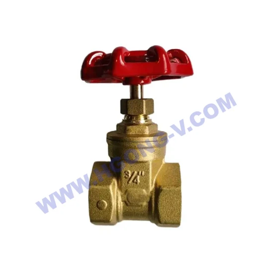 API/DIN 3/4 3inch Water Forged Female Male Thread Heavy Duty Handle Water Bronze Brass NPT Bsp Thread Gate Valve